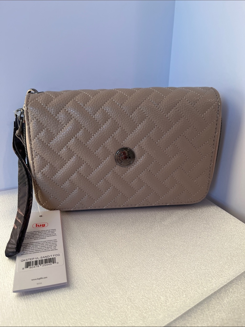 LUG - Quickstep Vegan Leather Convertible Wallet in Sand